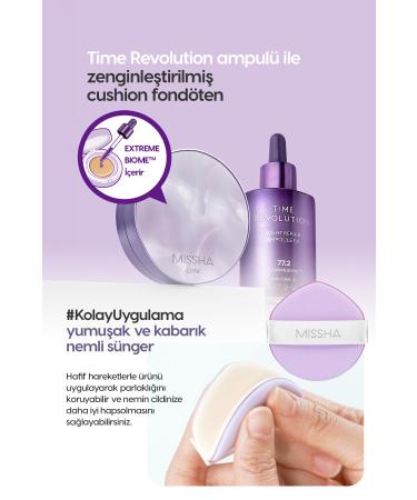 Missha Intensive Concealer Moist and Shiny Finish Cushion Glow Layering Fit Cushion No21 Vanilla SPF50+/PA++++ - Buy Online on GoSupps.com