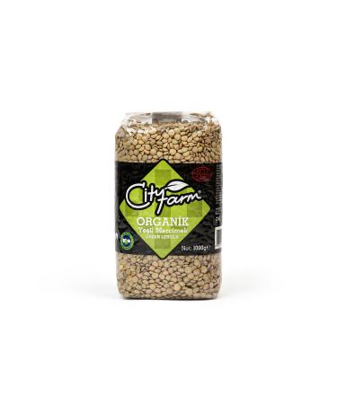 CityFarm Organic green lentils 1 kg