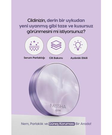 Missha Intensive Concealer Moist and Shiny Finish Cushion Glow Layering Fit Cushion Spf50 /pa No.21 Fair - Buy Online on GoSupps.com