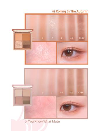 PERIPERA 5 Color Mini Eyeshadow Palette Ink Pocket Shadow Palette (06 SIGNATURE IS MUTE) (SODA CAFE) - Buy Online on GoSupps.com