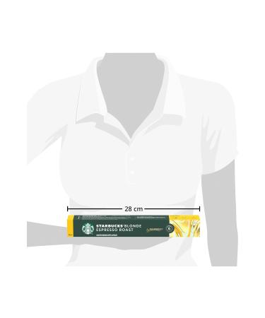 Starbucks Blonde Espresso Capsule Coffee 10 Pack x 6 Pieces Nespresso Compatible - Buy Online on GoSupps.com