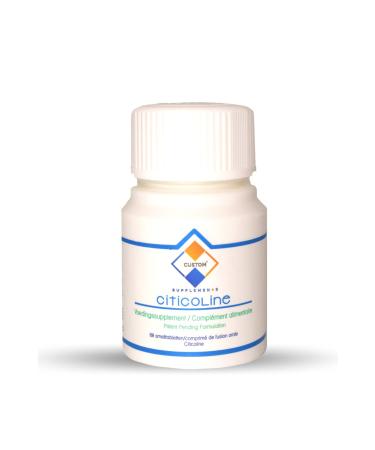 CUSTOM Food Supplement Containing Citicoline - Buy Online on GoSupps.com