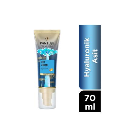 Pantene Moisturizing Night Serum that Increases Hair Softness and Shine - 70 ml