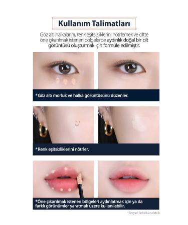 PERIPERA Lightweight All Day High Coverage Peripera Double Longwear Cover Concealer (#07 Porcelain) - Buy Online on GoSupps.com