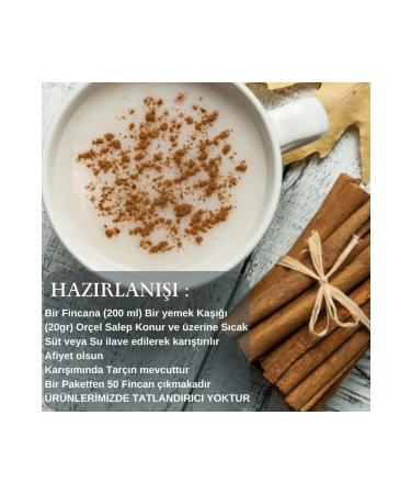 OR EL Salep (SAHLEP) with Cinnamon 1000gr. - Buy Online on GoSupps.com