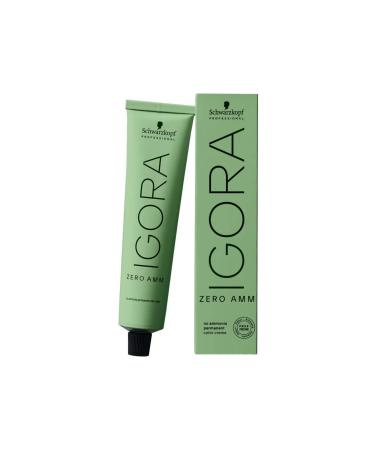 Igora 9 Pieces Zero Amm 6-68 Hair Dye - 0 Natural Ammonia Free - 0 White Cover