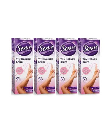 Sesu Hair Removal Cream 40ML Sensitive Skin (Set of 4)