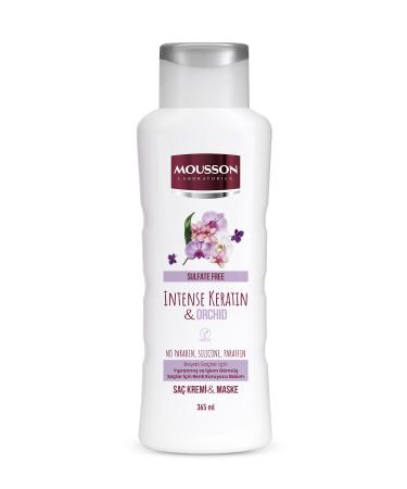 Mousson Intensive Keratin & Orchid Color Protecting and Damage Repairing Hair Care Cream and Mask 365 ml - Buy Online on GoSupps.com