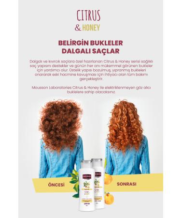 Mousson Curl-Clarifying Effective Sulfate-Free Hair Care Cream and Mask with Citrus and Honey - Buy Online on GoSupps.com