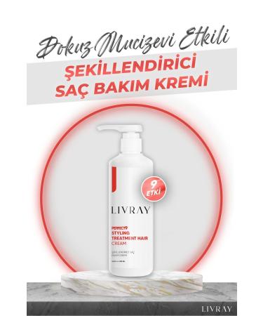 Livray Instant Curl Defining Hair Care Cream - Leave-In Perfect9 (500 ML) - Buy Online on GoSupps.com