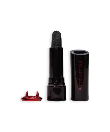 Revolution Truly Sinful Black Ring Lipstick - Lipstick Black