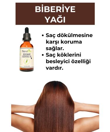 nevilife Natural Rosemary Oil 20 ml and Castor Oil 20 ml - Strong Hair and Skin Care Duo Set - Buy Online on GoSupps.com