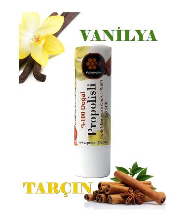 Peteko lu Natural Lip Balm Cream Propolis Honey Cinnamon St. John's Wort Vanilla Shea Coconut Pomegranate Seed - Buy Online on GoSupps.com