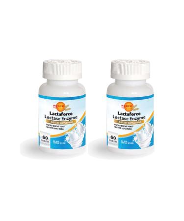 Force Nutrition Lactaforce Lactase Enzyme 60 Tablets | 2 Boxes