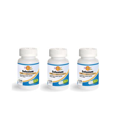MEKA Nutrition Selenium Selenium 200 Mcg 3x120 Tablets Skt May 2024