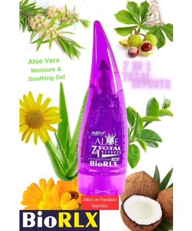 BioRLX 7 in 1 Herbal Effect Nourishing Moisturizing Gel with Aloe Vera (250 ML) - Buy Online on GoSupps.com
