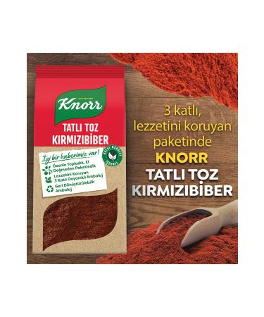 Knorr Spice Series Red Pepper Powder Sweet 65 gr X 5 Pieces - Buy Online on GoSupps.com