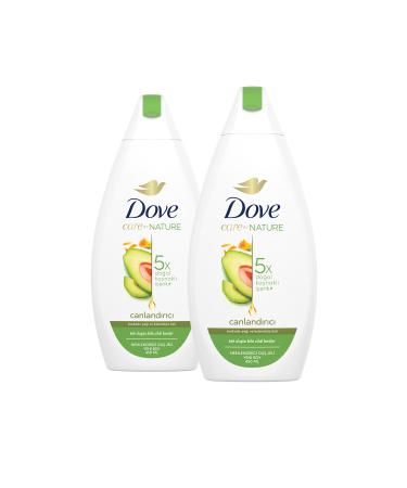 Dove Care By Nature Moisturizing Shower Gel Avocado Oil & Calendula Extract Revitalizing 450 ml X2 - Buy Online on GoSupps.com