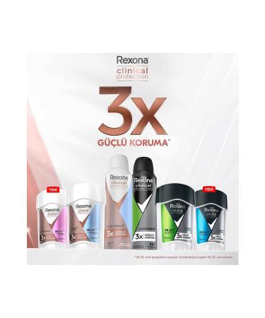 Rexona Clinical Protection Women's Stick Deodorant Shower Clean 45 ml - Buy Online on GoSupps.com