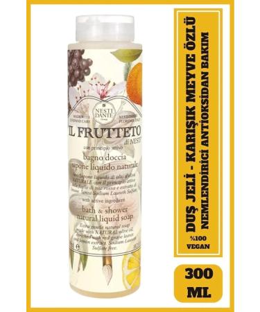 Nesti Dante Il Frutteto Di Nesti Bagno Doccia Shower Gel 300ml | Moisturizing And Antioxidant | Fruit Extract