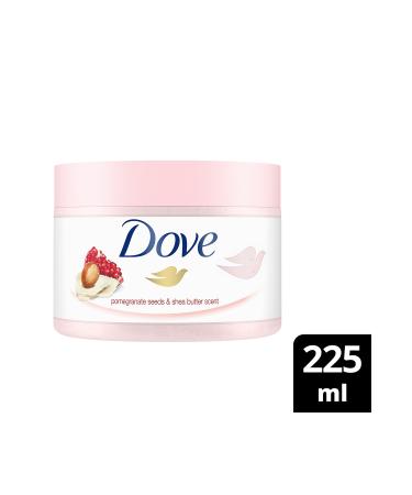 Dove Body Scrub Pomegranate Seed and Shea Butter 225 ml X1