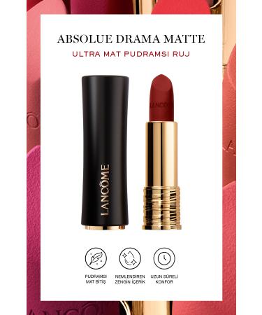 Lancome L'Absolu Rouge Drama Matte Ultra Matte Lipstick 296 3614274187922