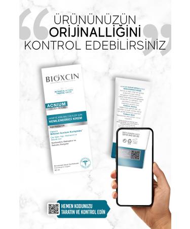 Bioxcin Acnium Sebum Balancing Moisturizing Cream 50 ml - Buy Online on GoSupps.com