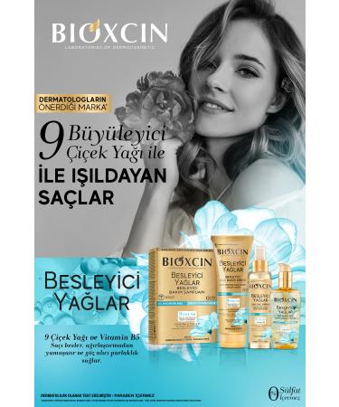 Bioxcin Nourishing Oils Liquid Hair Conditioner 200 ML - Sulfate-Free Dry and Damaged Hair Anti-Hair Loss - Buy Online on GoSupps.com