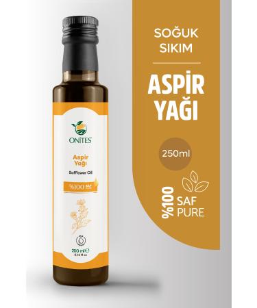 Onites Nature Safflower Oil - 250 ml Detox Effective Consumable Therapeutic Oil