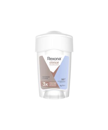 Rexona Clinical Protection Women's Stick Deodorant Shower Clean 45 ml - Buy Online on GoSupps.com