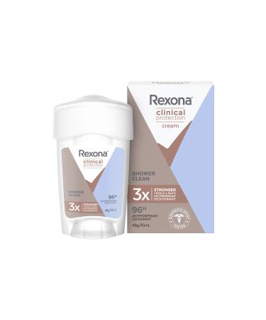 Rexona Clinical Protection Women's Stick Deodorant Shower Clean 45 ml - Buy Online on GoSupps.com
