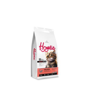 HEMPAT Homie Super Premium Pet Food - Low Grain Salmon Kitten and Mother Cat Food - 12 kg