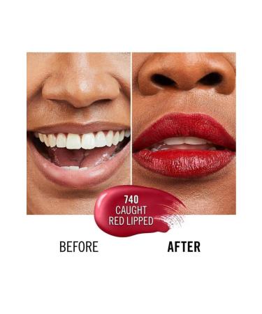 Rimmel London PROVOCALIPS LIQUID LIPSTICK CAUGHT RED LIPPED 740 - Buy Online on GoSupps.com