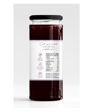 M LAUVA Black Grape Molasses with Seeds ( AL KARASI) WITHOUT ADDITIVE +6 months 300gr - Buy Online on GoSupps.com