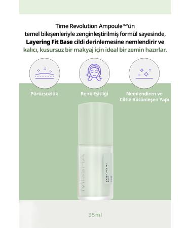 Missha Moisturizing Makeup Base That Neutralizes and Smoothes Color Irregularities Layering Fit Base (Mint) - Buy Online on GoSupps.com