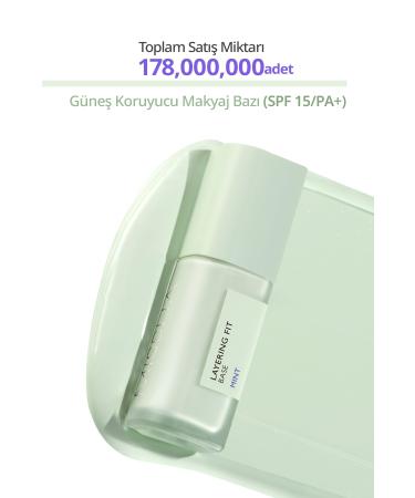 Missha Moisturizing Makeup Base That Neutralizes and Smoothes Color Irregularities Layering Fit Base (Mint)
