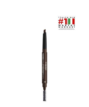 Deborah 24 Ore Extra Eyebrow Pencil Dark 03
