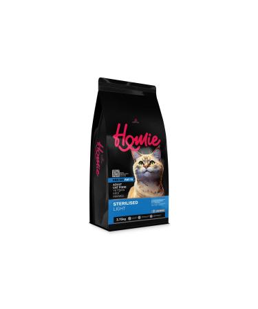 HEMPAT Homie Special Pet Food- Low Grain Sterilized Adult Cat Food-12 kg