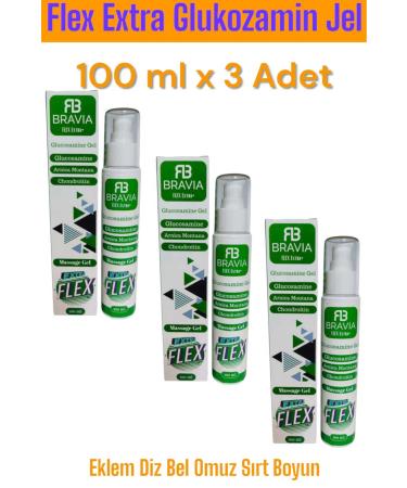 Bravia Glucosamine Gel 100 ml 3 Pieces - For Your Pain