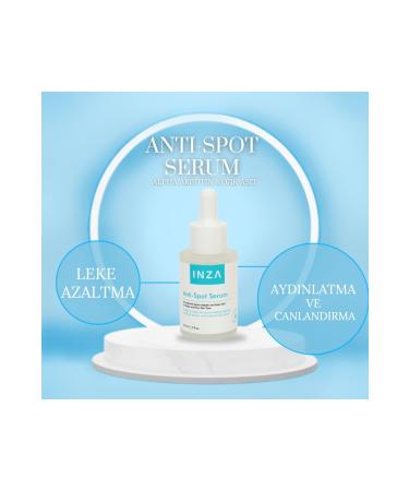 Inza Anti-spot Serum Stain Serum - Anti Spot Serum Alpha Arbutin Salicylic Acid Brightening Serum 30 ml - Buy Online on GoSupps.com