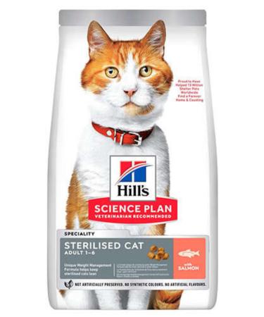 Hill's Sterilized Salmon Cat Food 3kg
