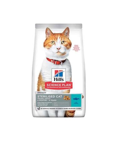 Hill's SCIENCE PLAN Salmon Sterilized Adult Cat Food 8+2 Kg - Buy Online on GoSupps.com