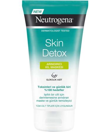 Neutrogena Skin Detox Purifying Clay Mask 150ML (Set of 2) - Buy Online on GoSupps.com
