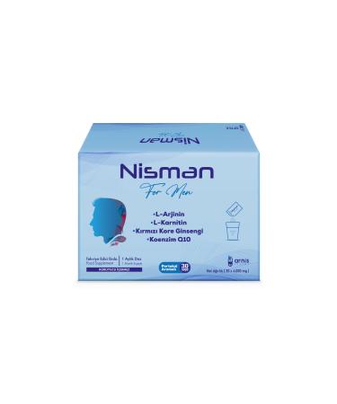 Arnis Pharma Nisman L-arginine L-carnitine Red Korean Ginseng and Coenzyme Q10 Containing Supplementary Food - Buy Online on GoSupps.com