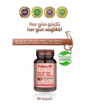 Arnis Pharma Omega 3 Epa - Dha Iron Folic Acid Vitamin B C D E Zinc Iodine Containing Multivitamin - Buy Online on GoSupps.com