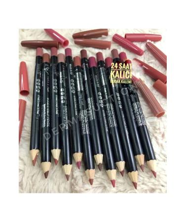 Dermasuction 12-pack permanent pencil sharpener lip pencil