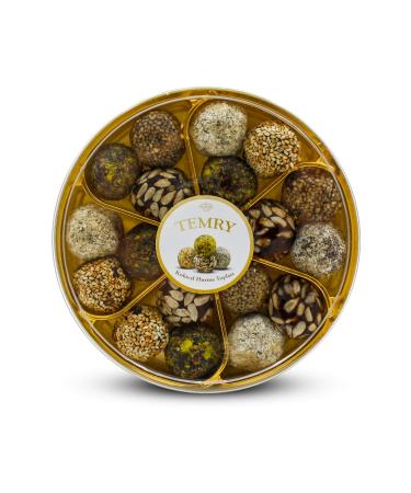 Payitaht Hurma Cocktail Date Balls with Pistachio Coconut Sunflower Seeds and Sesame Coating 400gr