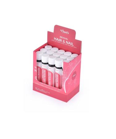 Vitanil's Nutrition Hair &nail Shot - 15*25 ml - Collagen Keratin Nettle Ex. Horsetail Ex. Biotin Zinc(VTL28)