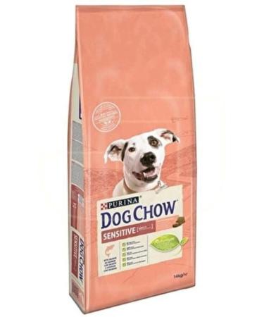 Cat Chow Purina Dog Chow Adult Dog Food with Salmon 14 Kg