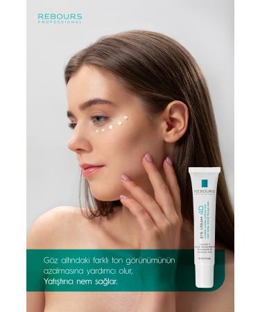 Rebours Professional 4d Eye Contour Anti-Wrinkle Anti-Aging Moisturizing Care Cream - 20g - Buy Online on GoSupps.com
